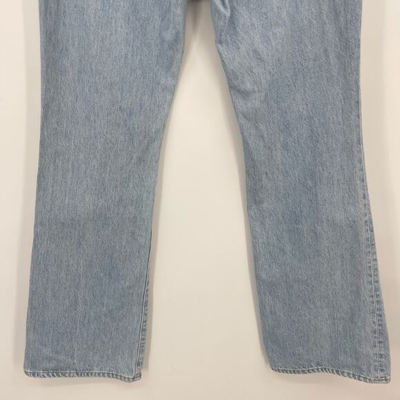 SLVRLAKE | Charlotte Patch Pocket Bootcut Flare Light Wash Jeans Clear Skies 30 - Picture 10 of 16